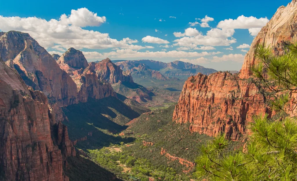 zion national park view